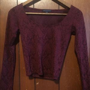 Long Sleeve Crop Top